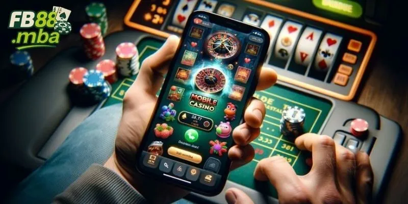 Chọn game và điều chỉnh mức cược trên giao diện